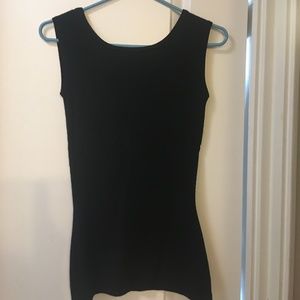 TSE Cashmere scoop back black tank (Worn) XS
